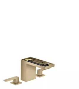 Hansgrohe 3-hole basin faucet 110 47072140 Brushed Bronze