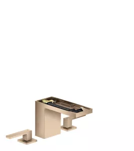 Hansgrohe 3-hole Basin Mixer 110 47072300 Polished Red Gold