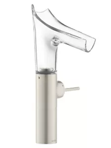 Hansgrohe basin mixer Axor Starck V 12114800 stainless steel optic
