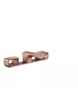 Hansgrohe 3-hole basin faucet 50 Axor 11040310 Polished Red Gold