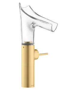 Hansgrohe basin mixer Axor Starck V 12114250 Brushed Gold Optic