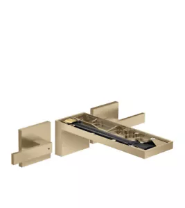 Hansgrohe 3-L. basin faucet Axor MyEdition 47082140 Brushed Bronze