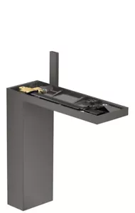 Hansgrohe basin mixer 230 Axor MyEdition 47022340 Brushed Black Chrome