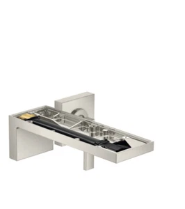 Hansgrohe basin mixer concealed 47062800 stainless steel optic