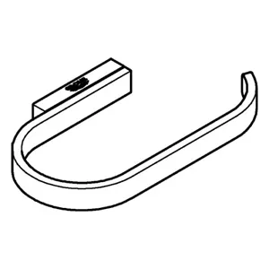 GROHE toilet paper holder Selection 41068 41068DC0 supersteel