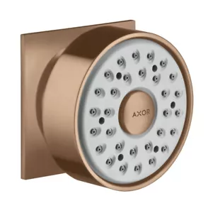 Hansgrohe side shower Axor square 28469310 Brushed Red Gold