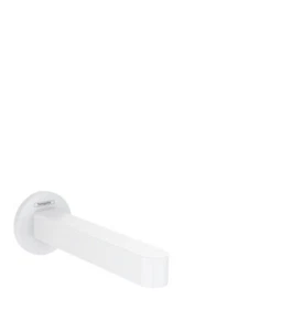 Hansgrohe bath spout Finoris matt white 76410700 matt white