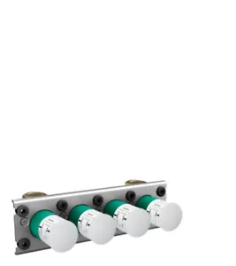 Hansgrohe Basic set thermostat finery/flush 45443180