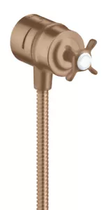 Hansgrohe wall shut-off valve Axor Montreux 16882310 Brushed Red Gold