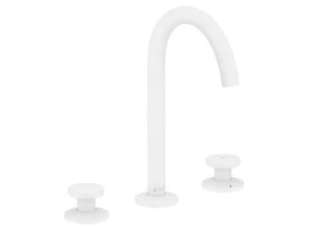 Hansgrohe 3-hole basin faucet Select 170 48070700 matt white