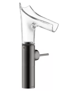 Hansgrohe basin mixer Axor Starck V 12114330 Polished Black Chrome