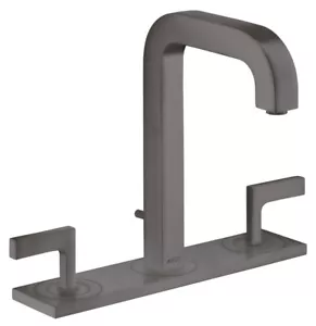 Hansgrohe 3-hole basin faucet Axor 39136340 Brushed Black Chrome