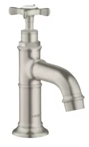 Hansgrohe pillar tap short Axor Montreux for 16530800 stainless steel optic