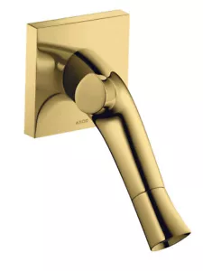 Hansgrohe 2-handle basin faucet concealed Axor 12015990 Polished Gold Optic