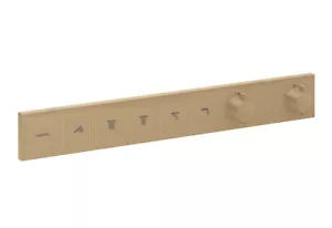 Hansgrohe Thermostat flush-mounted RainSelect 15384140 Brushed Bronze