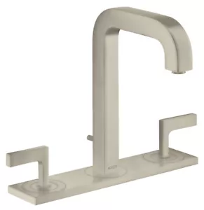 Hansgrohe 3-hole basin faucet Axor 39136820 Brushed Nickel