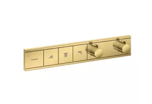 Hansgrohe Thermostat flush-mounted RainSelect 15381990 Polished Gold Optic