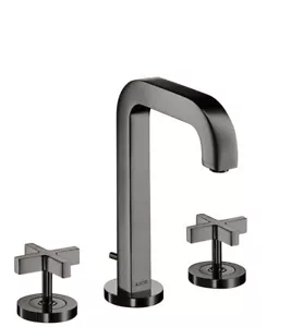 Hansgrohe 3-hole basin faucet Axor 39133330 Polished Black Chrome
