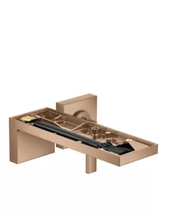 Hansgrohe basin mixer concealed 47062310 Polished Red Gold