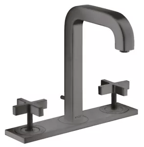 Hansgrohe 3-hole basin faucet Axor 39134340 Brushed Black Chrome