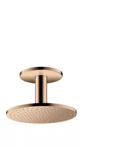 Hansgrohe head shower 250 1jet Axor 35286300 Polished Red Gold