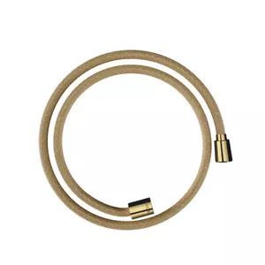 Hansgrohe textile shower hose Axor 1250mm 28227990 Polished Gold Optic