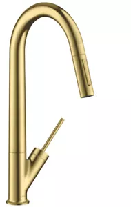 Hansgrohe sink mixer Axor Starck 12800950 Brushed Brass