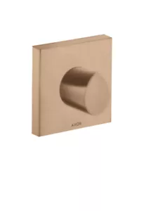 Hansgrohe shut-off valve concealed Axor Starck 12771310 Brushed Red Gold