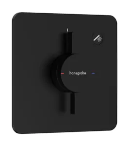 Hansgrohe mixer concealed 1 consumer 75614670 matt black