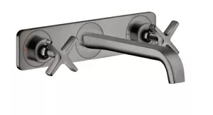 Hansgrohe 3-L. basin faucet Axor Citterio E 36115330 Polished Black Chrome