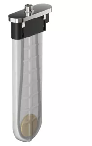 Hansgrohe bath rim set sBox oval Axor 28022330 Polished Black Chrome