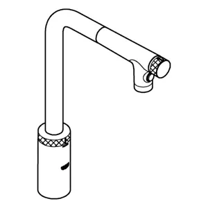 GROHE basin Mixer Minta SmartControl 31889DC0 super steel