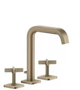 Hansgrohe 3-hole basin faucet Axor 36108820 Brushed Nickel