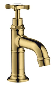Hansgrohe pillar tap short Axor Montreux for 16530990 Polished Gold Optic