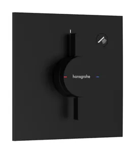Hansgrohe mixer concealed 1 consumer 75617670 matt black