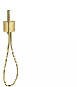 Hansgrohe hose connection and shower holder Axor 46520990 Polished Gold Optic