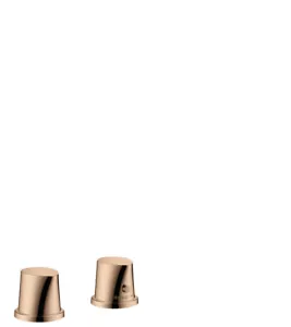 Hansgrohe 2-hole thermostat Axor Starck Organic 12422300 Polished Red Gold