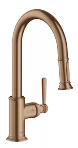 Hansgrohe sink mixer Axor Montreux 16581310 Brushed Red Gold