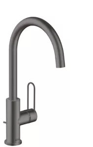 Hansgrohe basin mixer 240 Axor Uno 38036340 Brushed Black Chrome