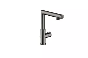 Hansgrohe basin mixer 220 Axor Uno Select 45016330 Polished Black Chrome