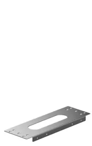 Hansgrohe mounting plate Axor sBox tiled surround 28014000