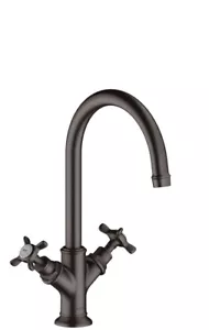 Hansgrohe 2-handle basin faucet Axor 16506340 Brushed Black Chrome