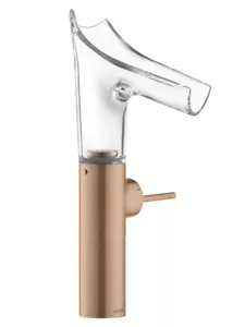 Hansgrohe basin mixer Axor Starck V 12114310 Polished Red Gold