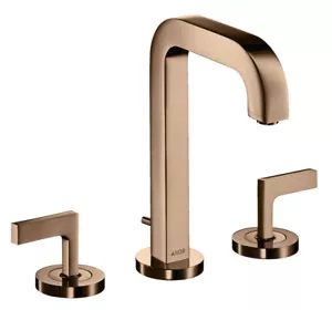 Hansgrohe 3-hole basin faucet Axor 39135300 Polished Red Gold