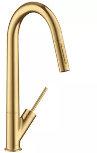 Hansgrohe sink mixer Axor Starck 10821250 Brushed Gold Optic