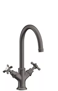 Hansgrohe 2-handle basin faucet Axor 16502340 Brushed Black Chrome