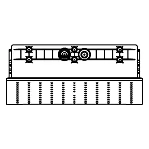 GROHE ceiling shower Rainshower Aqua Mono 26731000 chrome