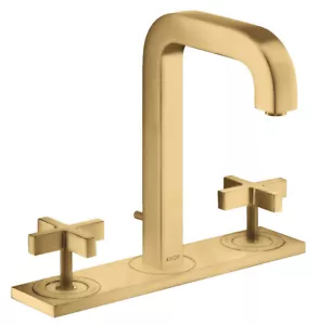 Hansgrohe 3-hole basin faucet Axor 39134250 Brushed Gold Optic