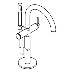 GROHE  bath mixer Atrio 24368 24368DC0 supersteel