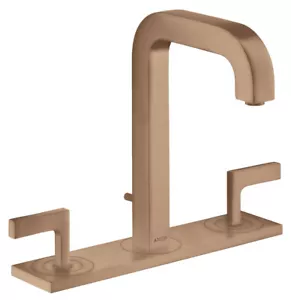 Hansgrohe 3-hole basin faucet Axor 39136310 Polished Red Gold